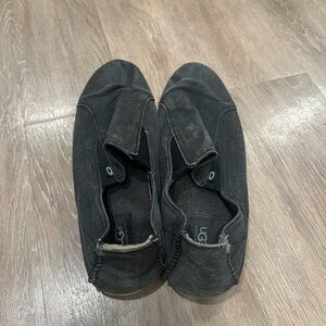 UGG Men's Charcoal Slip-On Loafers